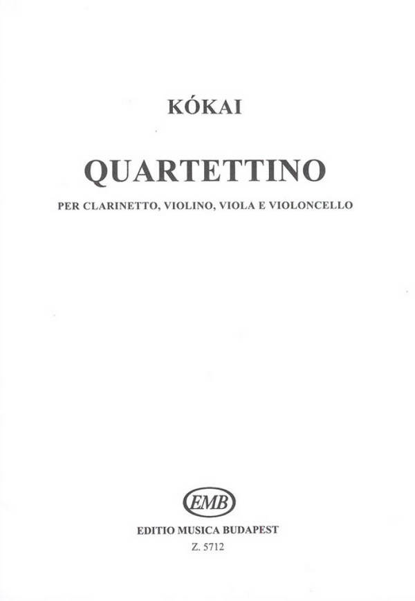 Quartettino für Klarinette, Violine,