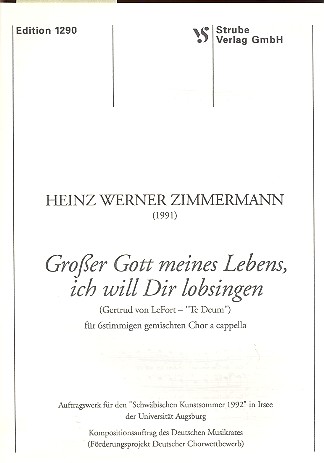 Großer Gott meines Lebens