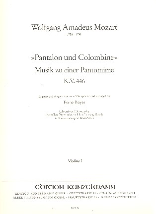 Pantalon und Colombine KV446