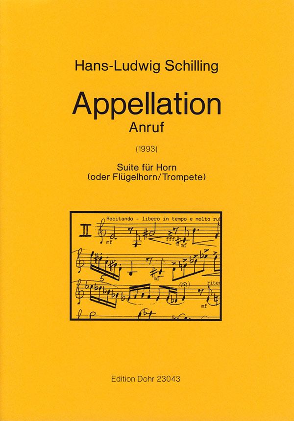 Appellation für Horn (Flügelhorn,