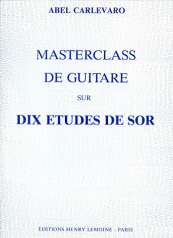 10 études pour guitare (frz)