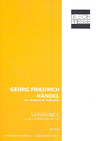 Sarabande HWV437 für 2 Euphonien,