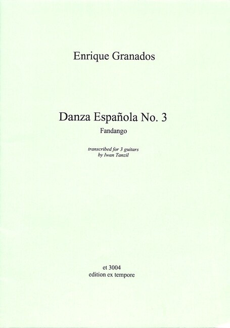 Danza Espanola no.3 für 3 Gitarren
