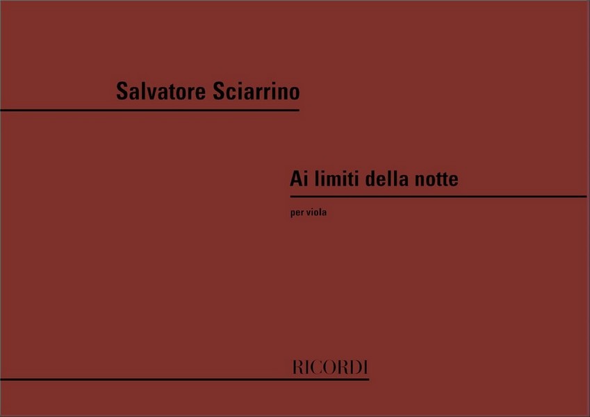 Ai limiti della notte