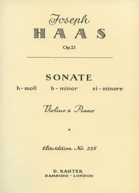 Sonate h-Moll op.21