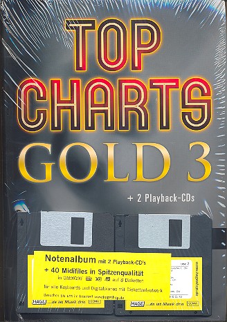 Top Charts Gold Band 3 (+ 2 CD's +Midifiles):