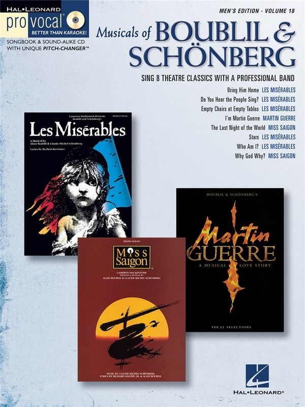 Musicals of Boublil & Schoenberg (+CD):
