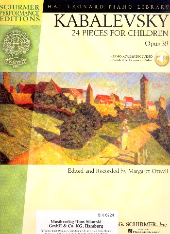 24 Pieces for Children op.39 (+audio access included)