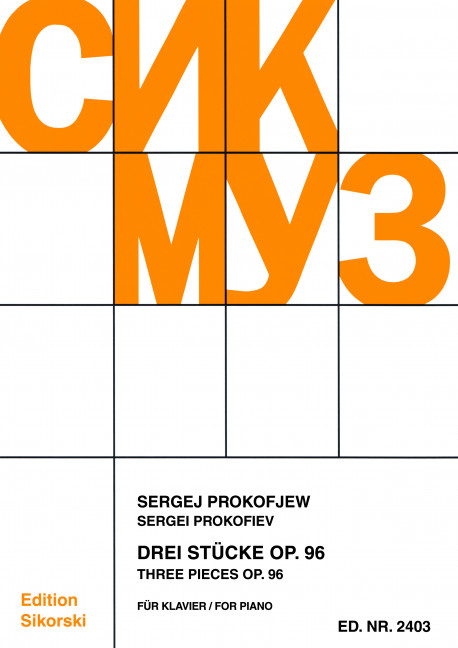 3 Stücke op.96
