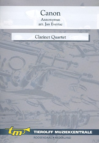 Canon for 3 clarinets and bassclarinet