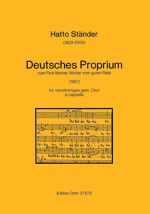 Deutsches Proprium zum Fest Mariae