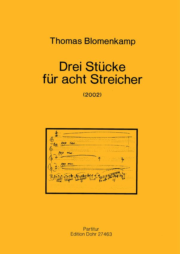 3 Stücke für 4 Violinen, 2 Violen