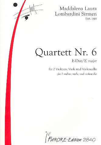 Quartett E-Dur Nr.6