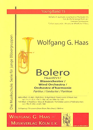 Bolero HaasWV47 für Blasorchester