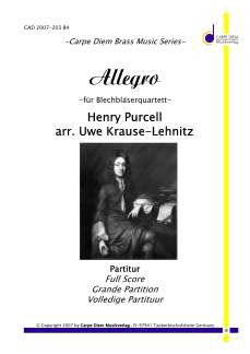 Allegro für 2 Trompeten, Posaune