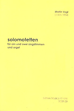Solo-Motetten und Arien