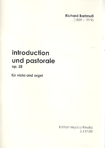 Introduction und Pastorale op.28