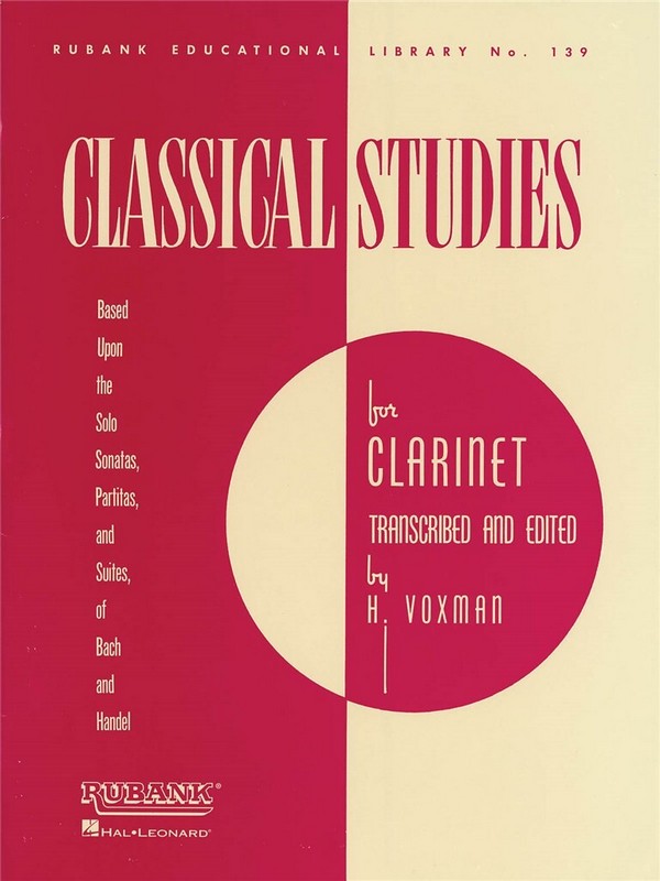 Classical Studies for clarinet