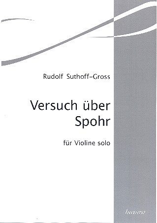 Versuch über Spohr für Violine