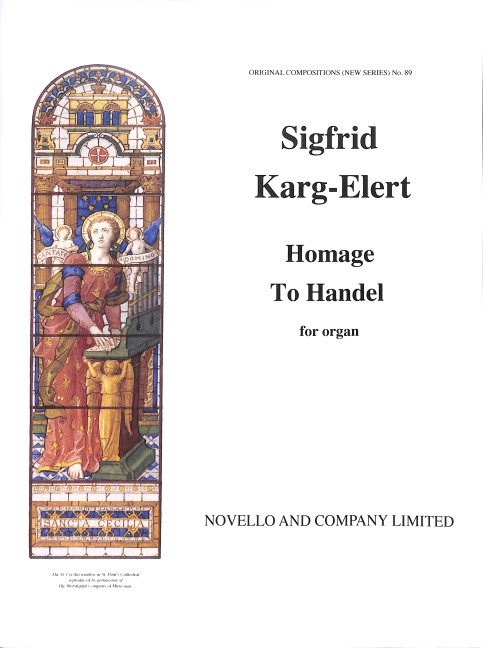 Homage to Handel for organ