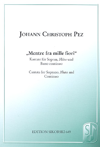 Mentre fra mille fiori: für Sopran,
