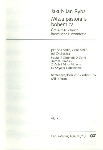 Missa pastoralis bohemica