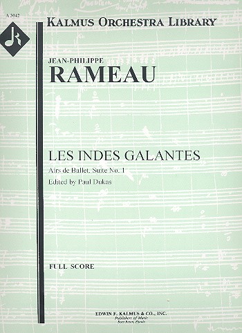 Les Indes Galantes Suite no.1