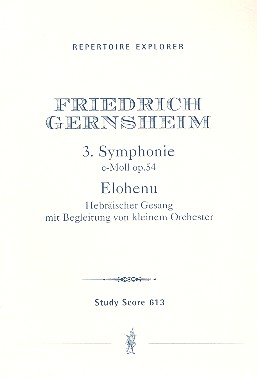 Sinfonie c-Moll Nr.3 op.54  und