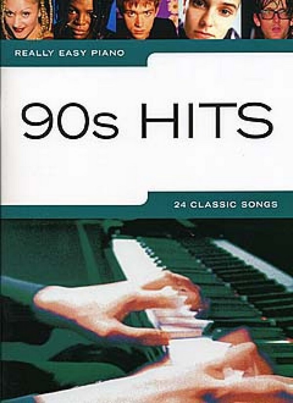 90s Hits: really easy piano