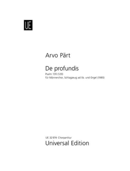 De profundis