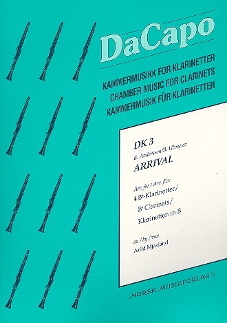 Arrival für 4 Klarinetten
