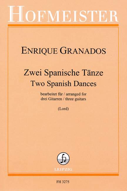 2 Spanische Tänze für 3 Gitarren