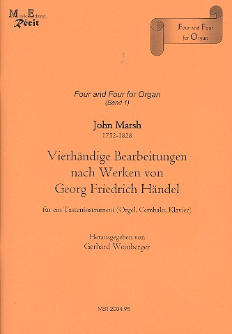 Vierhändige Bearbeitungen nach Werken von Georg Friedrich Händel