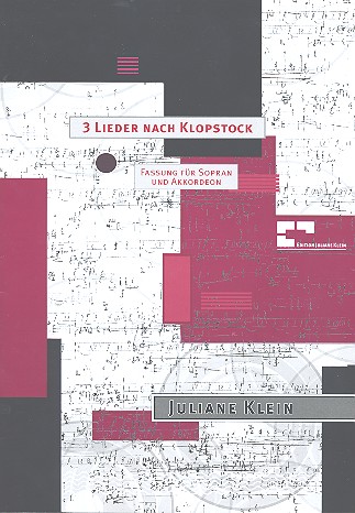 3 Lieder nach Klopstock für Sopran