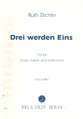 Drei werden eins für Oboe, Klavier