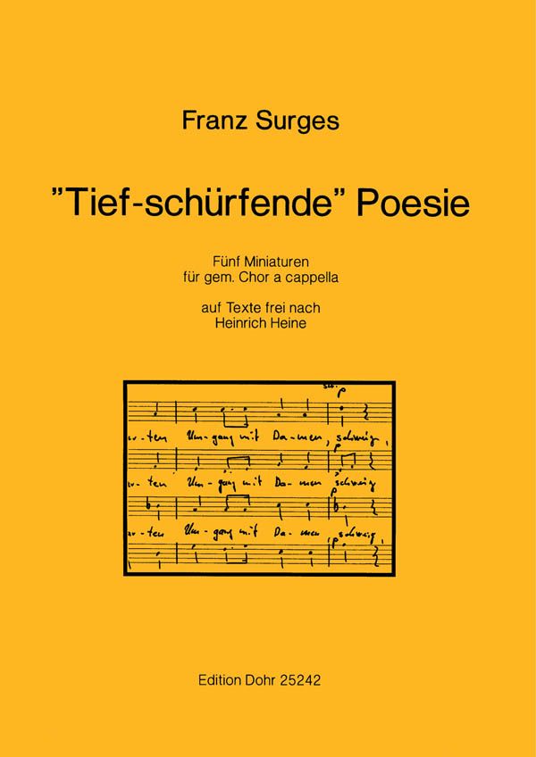 Tief-schürfende Poesie für