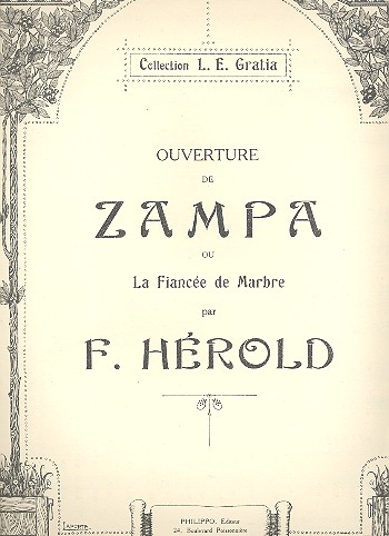 Ouverture de Zampa pour piano