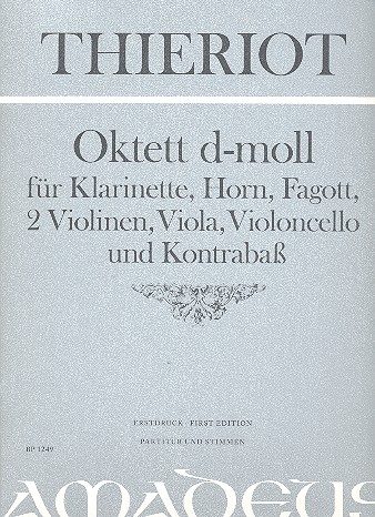 Oktett d-Moll für Klarinette, Horn, Fagott,