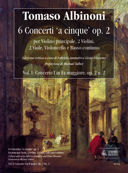 Konzert F-Dur op.2,2 für Violine,