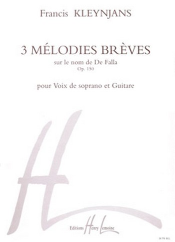 3 mélodies brèves sur le nom de