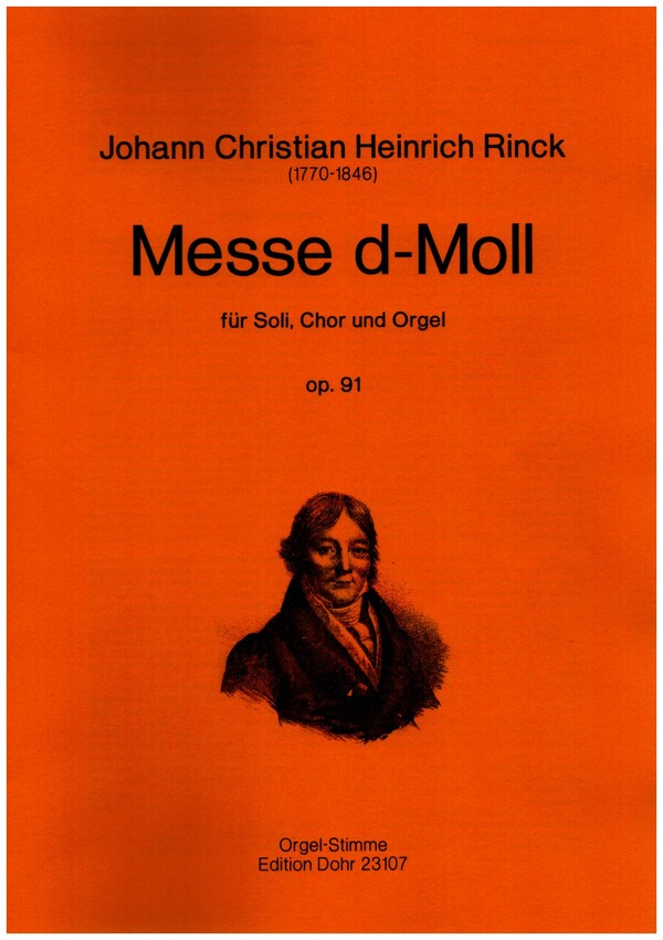 Messe d-Moll op.91 für Soli, gem Chor