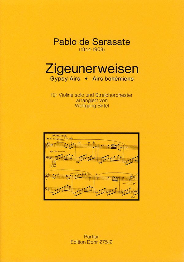Zigeunerweisen für Violine und