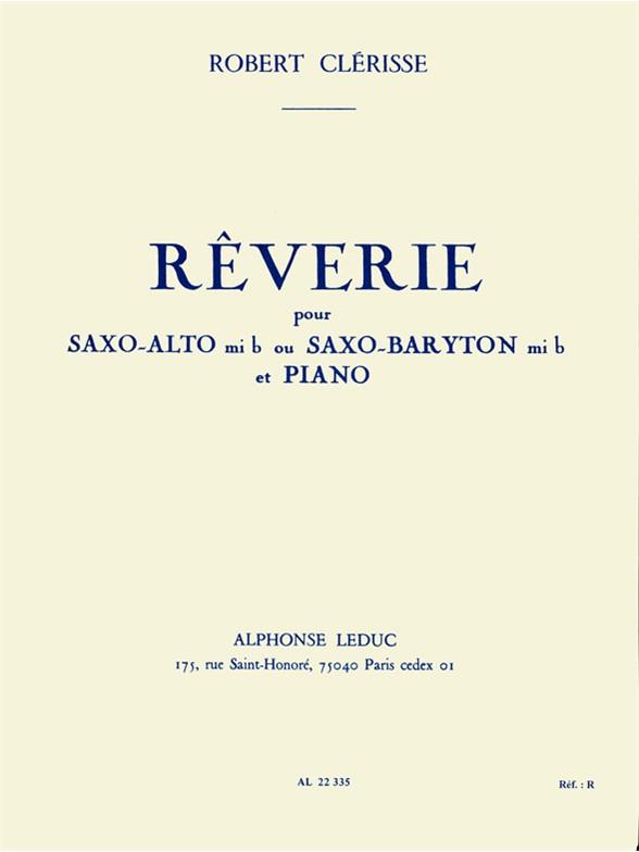 Reverie pour saxophone en mi b