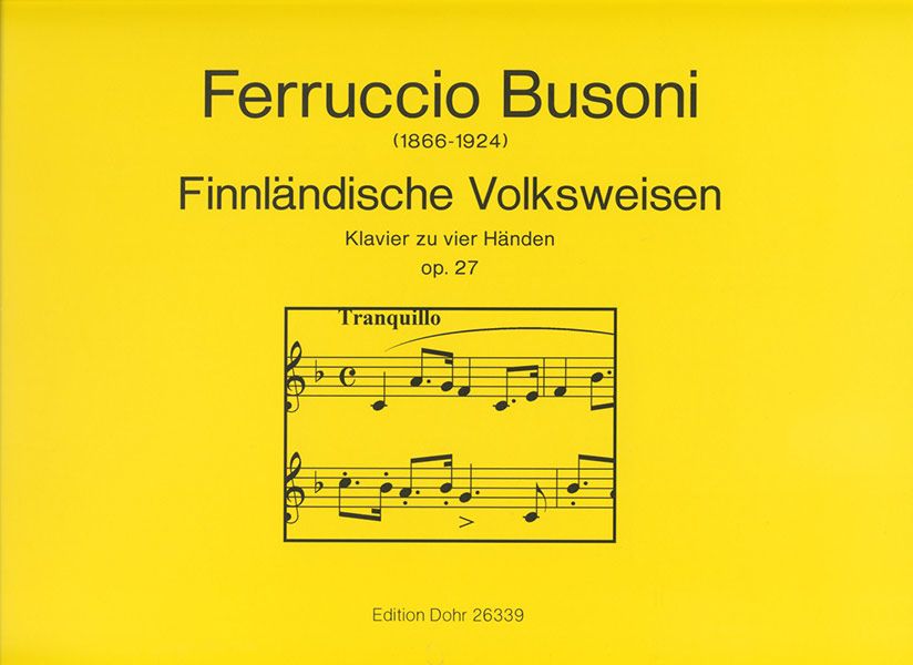 Finnländische Volksweisen op.27