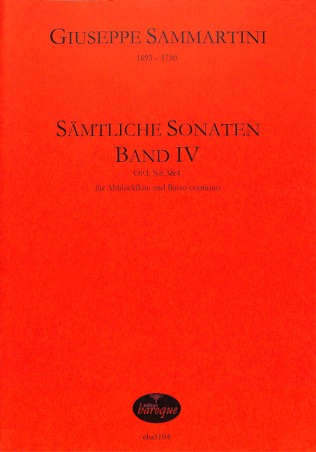 Sämtliche Sonaten Band 4