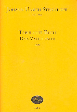 Tabulaturbuch - Dass Vatter Unser