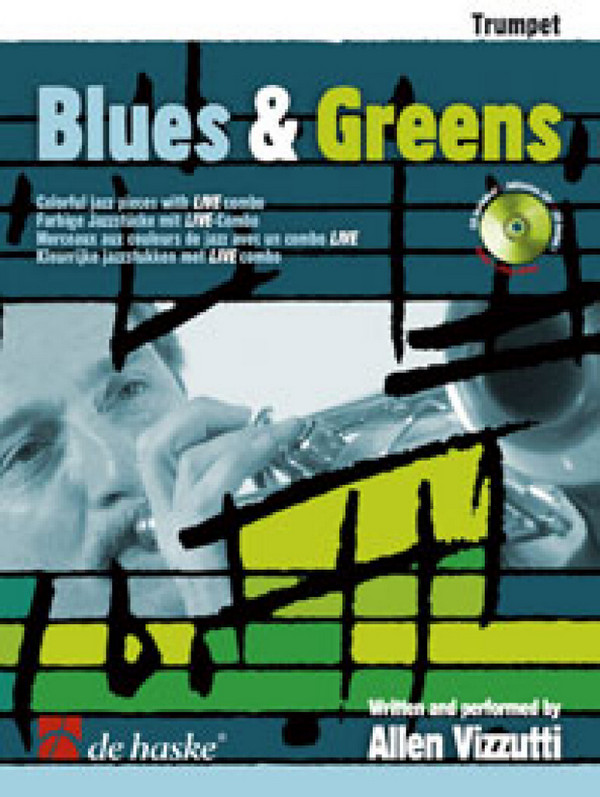 Blues and Greens (+CD): für Trompete