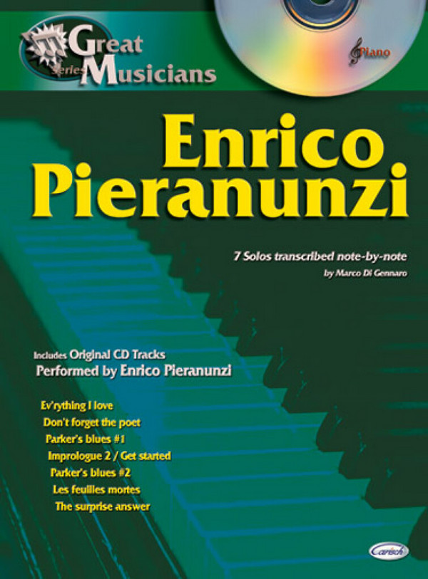 Enrico Pieranunzi (+CD): for piano
