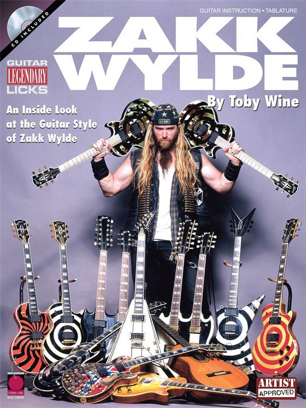 Zakk Wylde Legendary Guitar Licks (+CD):