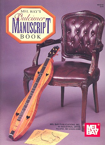 Notenblock Din A4 für Dulcimer